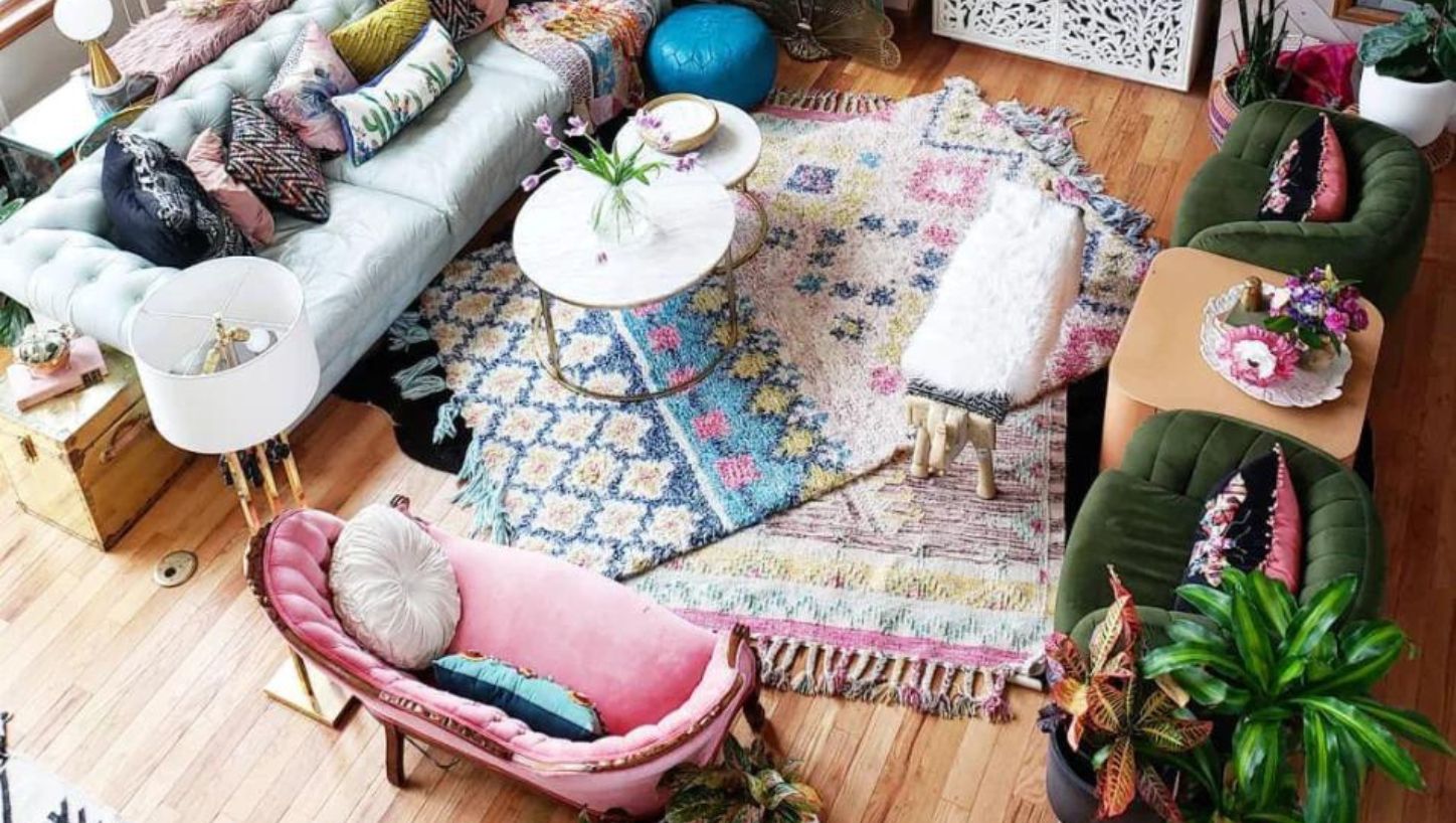 Blending Tradition and Eclecticism: Moroccan Berber Rugs in Eclectic Design