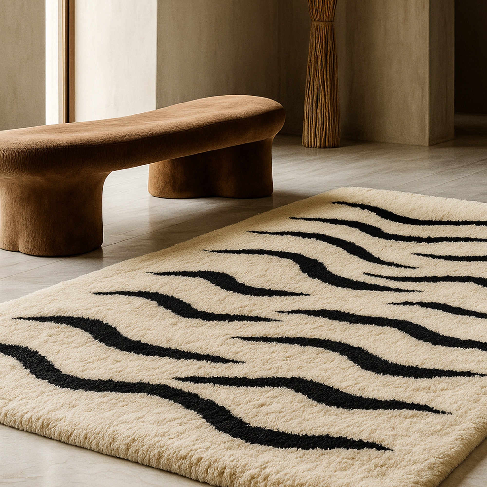 White Moroccan Rug