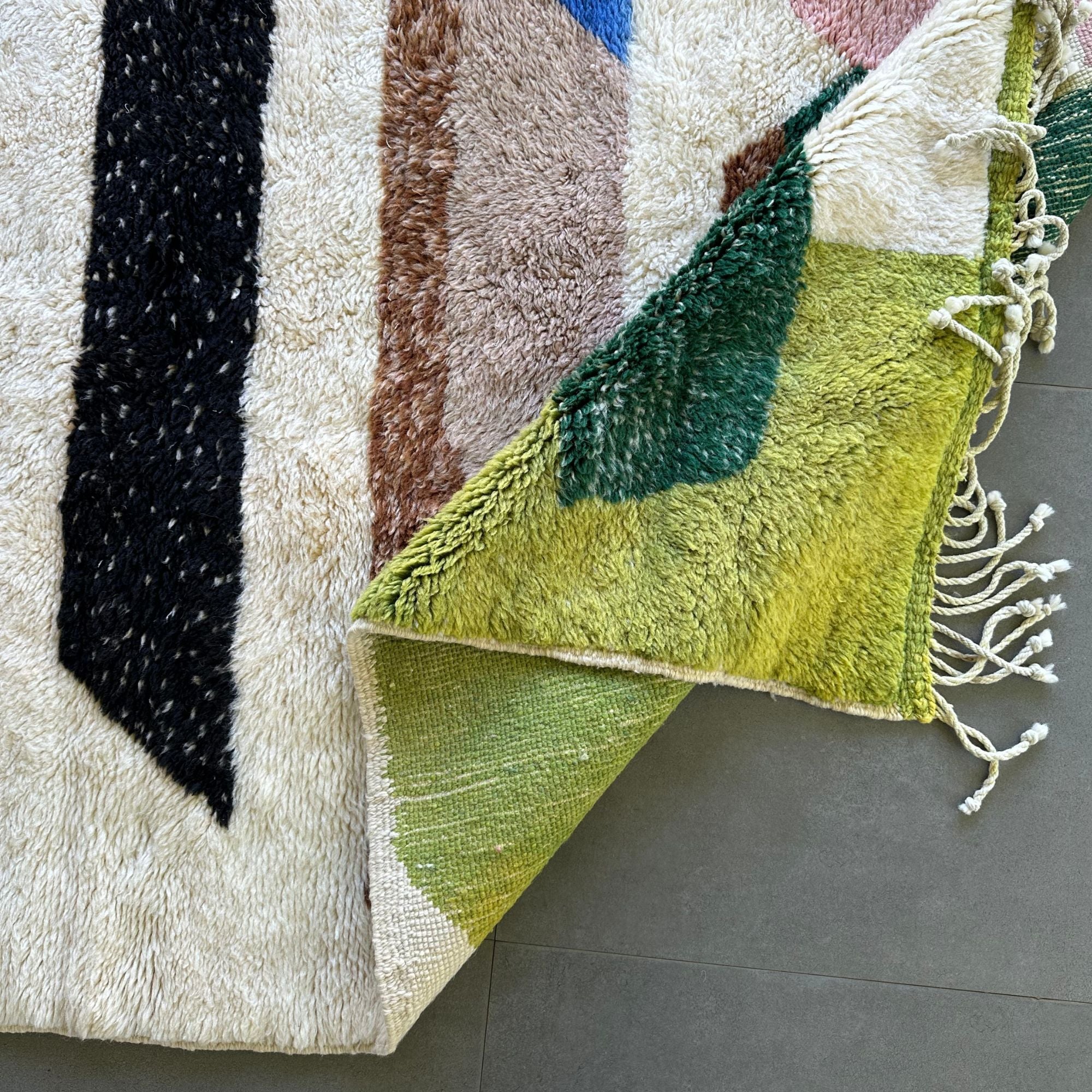 Berber Harmony Handmade Wool Rug