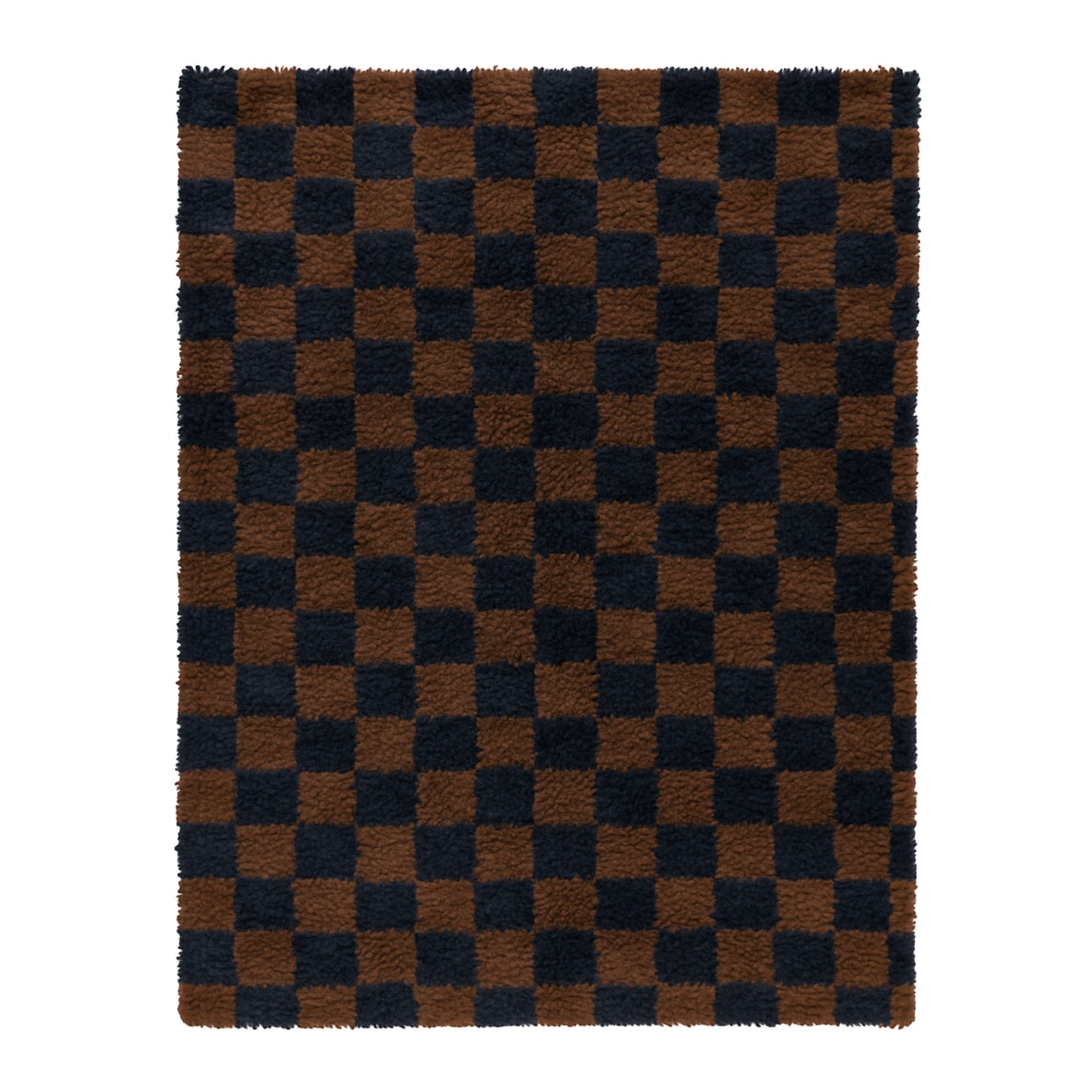Checkered Moroccan Rug